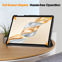 Étui de protection pour tablette en cuir pliable à trois volets avec support pour Honor Pad X10 X9 Pro X9A Funda