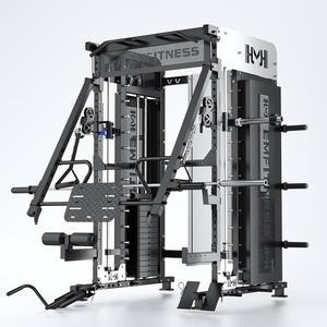 Venta al por mayor Gimnasio Multi Smith Machine/Power Rack/Cable Crossover Multifunción Entrenador Función Estación Equipo de fitness - Product Image 1