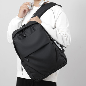 Men's <b>Backpack</b> Gray 9118 15 Inches Laptop Bag Everyday Casual Outdoor Travel <b>Student</b> <b>Backpack</b> - Product Image 3
