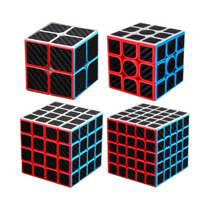 Cubo Mágico de Fibra de Carbono, Juguetes Educativos, Juego de Regalo, Cubo Mágico 2x2 3x3 <span class=keywords><strong>4x4</strong></span> 5x5, Cubo Mágico Profesional de Competición de Velocidad - Product Image 4