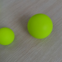 Libenli vente en gros de silicone à libération myofasciale logo personnalisé gravure sur soie ncaa balle de massage de crosse balle de massage en liège