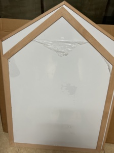 Đôi hai mặt khung gỗ Nhà Hình bảng trắng từ tính và vẽ bảng phấn cho trẻ em - Product Image 6