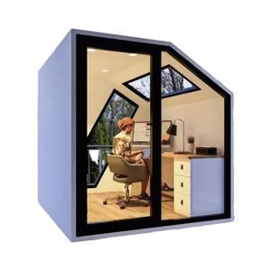Vendita calda per interni esterni pentagonale assemblaggio ufficio mobile baccelli per lavorare a <span class=keywords><strong>casa</strong></span> - Product Image 2