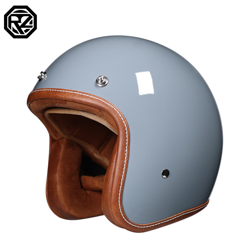 Casque Jet Pour Moto, Face Ouverte, Personnalisé, Scooter, Accessoires De Moto, Quad, S M L XL