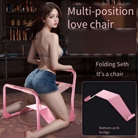 Produit phare en Europe et en Amérique : Tabouret de jeu SM Hebei, élastique et amovible, avec structure tubulaire, portable, pour adultes, sexy et érotique.
