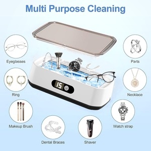 Nettoyeur à ultrasons pour bijoux avec écran LED numérique 5 vitesses, <span class=keywords><strong>appareil</strong></span> de <span class=keywords><strong>nettoyage</strong></span> à ultrasons de 650 ml - Product Image 3