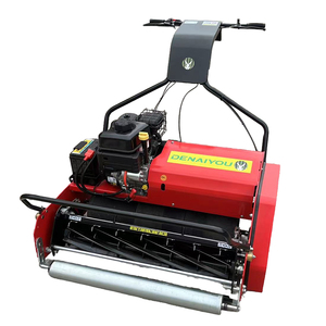 Tondeuse à gazon industrielle pour terrains de football, à essence 6,5 CV, zéro-turn, à triple <span class=keywords><strong>rouleau</strong></span>, pour gazon naturel - <span class=keywords><strong>Prix</strong></span> de dépôt - Product Image 1