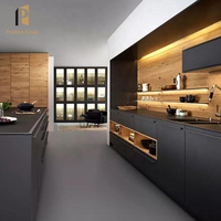 Diseño Profesional de CAD 2D y Renderizado 3D para Muebles de Cocina Modulares con Tablero de Melamina para Aplicaciones en Villas de Prodeco