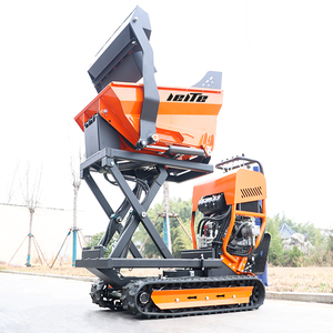 LEITE <span class=keywords><strong>Mini</strong></span>-Hydraulik-<span class=keywords><strong>Dumper</strong></span> mit Kettenantrieb und 1,2 Tonnen Nennlast, kleiner Raupendumper - Product Image 1