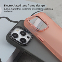 Funda para teléfono móvil a prueba de golpes mate anticaída, funda para teléfono tecno Spark 10 Pro con lente de Metal chapado