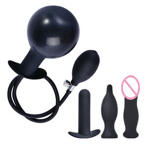 Atacado Backyard Inflável Plug Dildo <span class=keywords><strong>Dilator</strong></span> Butt Big Anal Plugs para Casais Adulto Sex Toys - Product Image 1