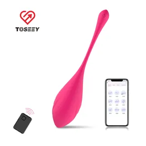 Nuovo vibratore telecomandato senza fili astuto con il Dildo vibrante indossabile APP per il giocattolo del sesso delle donne