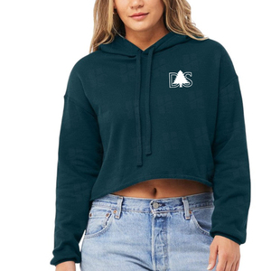 Nouveau Hoodie Femme en Molleton Bouclette 280 GSM avec Cordon de Serrage, Broderie Personnalisée de Haute Qualité, Coupe Ample et Ourlet Brut, Modèle Court - Product Image 2