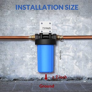 Alloggiamento del filtro in plastica alloggiamento del filtro dell'acqua in sib Bigblue da 10 ''alloggiamento del filtro a cartuccia trasparente - Product Image 5