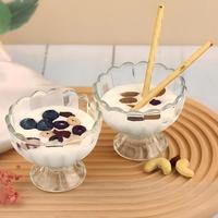 Gobelets et bols en verre sodocalcique pour desserts, jus, milkshakes et glaces - Cadeau d'affaires personnalisable pour boissons froides