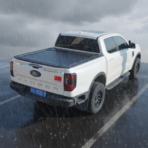 Couverture de benne de camionnette en aluminium à enroulement manuel, étanche, pour <span class=keywords><strong>Ford</strong></span> <span class=keywords><strong>Ranger</strong></span> Wildtrak T8 T9 Maverick - Product Image 1