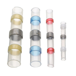 SSTS Waterproof Sealing 22-18AWG 16-14AWG 12-10AWG Heat Shrink Tubing Butt <b>Solder</b> Seal Wire Splices Sleeves Connectors - Product Image 6