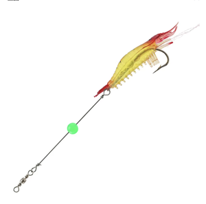 <span class=keywords><strong>Leurre</strong></span> dur BUBBA crevette 90mm 6g, appât de pêche pour bar, <span class=keywords><strong>brochet</strong></span>, lucioperche, avec perles lumineuses, émerillons et hameçons, <span class=keywords><strong>leurre</strong></span> artificiel réaliste pour lac et rivière - Product Image 1
