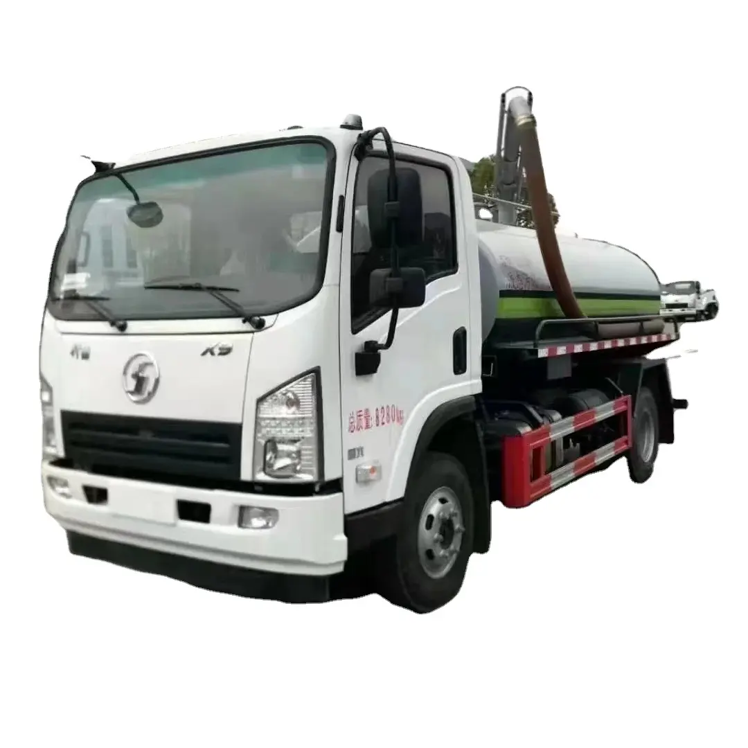 Dongfeng 8000l áp lực cao hút chân không xe tải nước thải công ty bán một loạt các xuất hiện áp lực cao hệ thống thoát nước quét