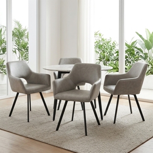 Sedia da Pranzo Moderna di Lusso per Esterni, Arredamento per Sala da Pranzo e Ristorante, Mobili per la Casa in Stile Scandinavo di Alta Qualità - Product Image 5