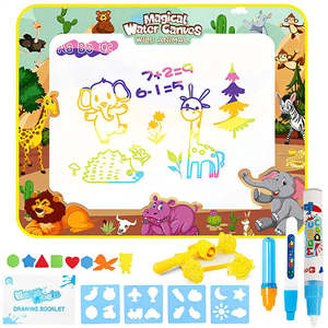 Trung Quốc mới trẻ em giáo dục chơi vẽ tranh bằng văn bản học tập màu vẽ đồ chơi ma thuật nước vẽ mat - Product Image 4