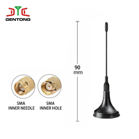 Antena de Succión Magnética Gentong Modelo 02, Polarización Vertical, Ganancia de 3-10dBi, Omnidireccional, 2.4GHz y 5GHz para Conector
