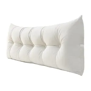 Sıcak satış bel sırt desteği modern kore tarzı yastık çift yatak arkalığı büyük yastık