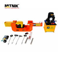 Presse hydraulique portative MITNIK 150T-300T à cadre en C pour broches de 32-65 mm pour excavatrices et bulldozers CAT Komatsu