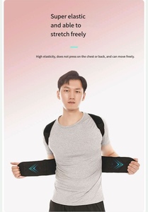 مشد ظهر مرن وقابل للتنفس من البوليستر لتصحيح وضعية العمود الفقري السفلي، واقي ظهر احترافي لعلاج الجنف - Product Image 6