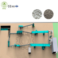 Ligne de production d'engrais composé à granulation rotative entièrement automatique de haute précision avec garantie de 3 ans