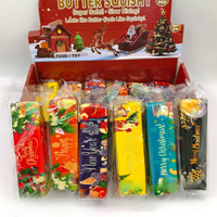 Bâton de beurre de Noël en PU, super doux, en forme de fromage, à remontée lente, jouet anti-stress sensoriel, cadeau en gros