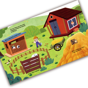 Magnifique livre d'images interactif sur le jardin, adapté aux enfants <span class=keywords><strong>de</strong></span> 3 à 6 ans, livres éducatifs pour enfants avec des illustrations colorées - Product Image 3