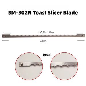 Lame de machine à trancher le <span class=keywords><strong>pain</strong></span> en acier inoxydable WL SUS440C avec dents pour couper le <span class=keywords><strong>pain</strong></span> et les toasts, durée de vie de coupe plus longue, garantie de 1,5 an - Product Image 6