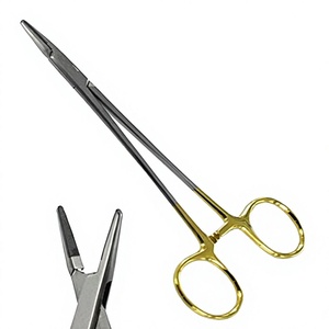 Professional Custom Crile Stainless Steel Manual Needle Holder Class I 15cm Surgical Forceps High Quality By <b>Blush</b> Surgical - Product Image 3
