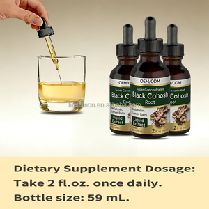 OEM/ODM ハーブ健康補助食品 ブラックコホッシュエキスドロップス ブラックコホッシュ根ドロップス ブラックコホッシュ栄養補助食品 - Product Image 5