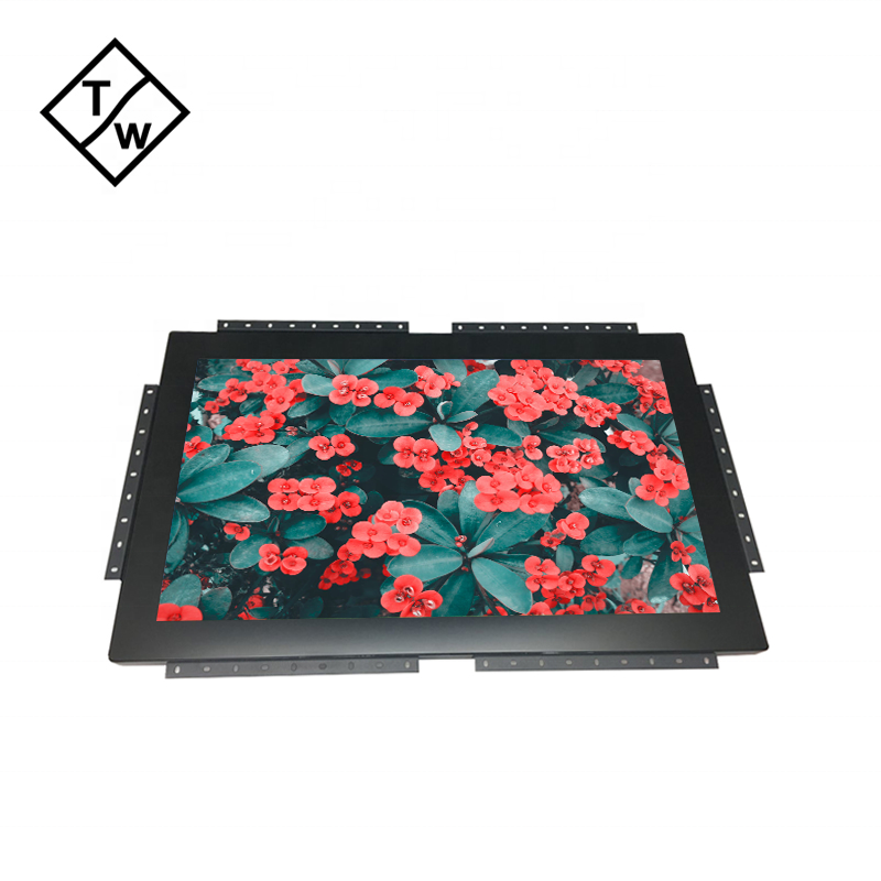 Vandal Proof 10 Point Multi Touch Screen Industrial Open Frame Monitor 23.6''