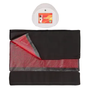 ผ้าห่มถุงบำบัดแสงสีแดงสำหรับร้านเสริมสวยแบบเต็มตัวใช้360