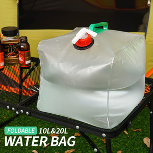 Réservoir d'eau pliable portable pour extérieur, avec robinet, épaissi et étanche pour voiture - Product Image 6
