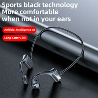 Écouteurs de sport à conduction osseuse à conduction osseuse avec bande d'oreille ouverte Audifonos Écouteurs à conduction osseuse sans fil
