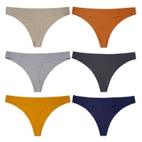 Tangas Sexys de Color Sólido para Mujer, Ropa Interior Transpirable, Sin Costuras, Antiestática y de Secado Rápido, de Spandex/Nailon, de Talle Bajo, Delgadas y Cómodas