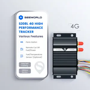 IoT GPS Auto Tracker With Fuel Sensor For Trucks With Professional Tracking Platform