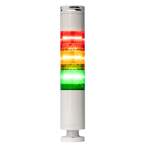 Tour de signalisation à LED rouge, jaune, verte, lampe de signalisation industrielle, système d'alerte à 3 couleurs empilées - Product Image 1
