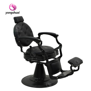 Modern Erkek Kuaför Koltuğu, <span class=keywords><strong>Salon</strong></span> Şekillendirme Berber Dükkanı Saç Salonu Koltuğu, Metal Malzemeli Güzellik Kuaför Koltuğu - Product Image 1
