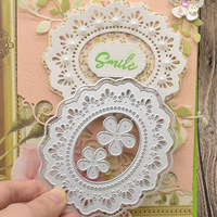 Matrice de découpe en papier pour décorations en dentelle ajourée, couteau à embosser, pour cartes de vœux et scrapbooking, style moderne et simple, motif carbone