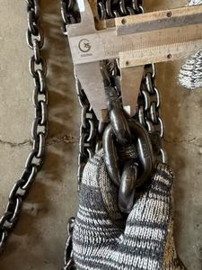 Palan à chaîne manuel NO TOYO 20 tonnes * 10 mètres bloc de chaîne japonais d'origine meilleure qualité - Product Image 6
