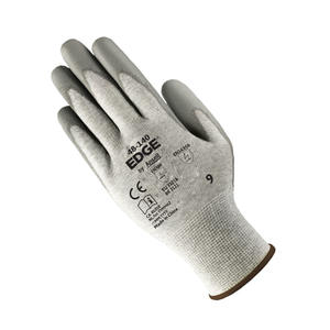Guantes de Seguridad Industriales Resistentes a Cortes, Antideslizantes, Resistentes a la Abrasión, Duraderos, Puños de Punto de PU+Poliéster, Guantes de Mecánico - Product Image 2