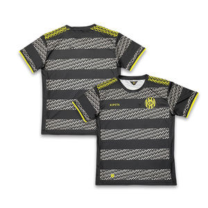 Maillot de football pour hommes avec broderie d'écusson de sublimation personnalisée - Product Image 3