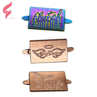 Plaques et logos personnalisés en alliage de zinc Lihu Professional Luxury Classic pour sacs à main - Tailles/formes personnalisables, respectueux de l'environnement