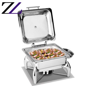 6 리터 이벤트 호텔 강 뷔페 marmites chauffantes 뷔페 내구성 우아한 세트 큰 냄비 음식을 따뜻하게 유지 - Product Image 3