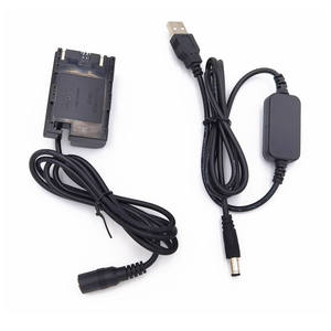 <span class=keywords><strong>E6</strong></span> E6n <span class=keywords><strong>Ack</strong></span>-<span class=keywords><strong>e6</strong></span> Dr-<span class=keywords><strong>e6</strong></span>ดัมมี่แบตเตอรี่ & สาย USB สำหรับพาวเวอร์แบงค์ไฟฟ้ากระแสตรงสำหรับ6D 7D 60D 70D 80D 90D R5 R6 5DS เครื่องหมาย5D II - Product Image 3